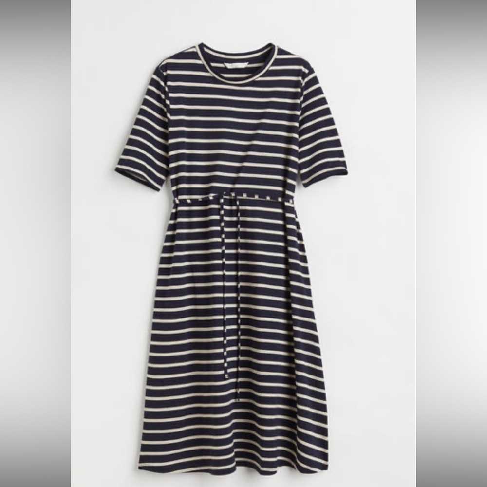 H&M MAMA cotton maternity dress